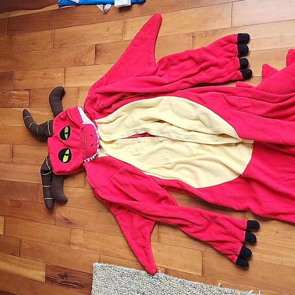 Winged dragon costume